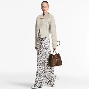 Louis Vuitton Monogram Neonoe MM Coquelicot Red.